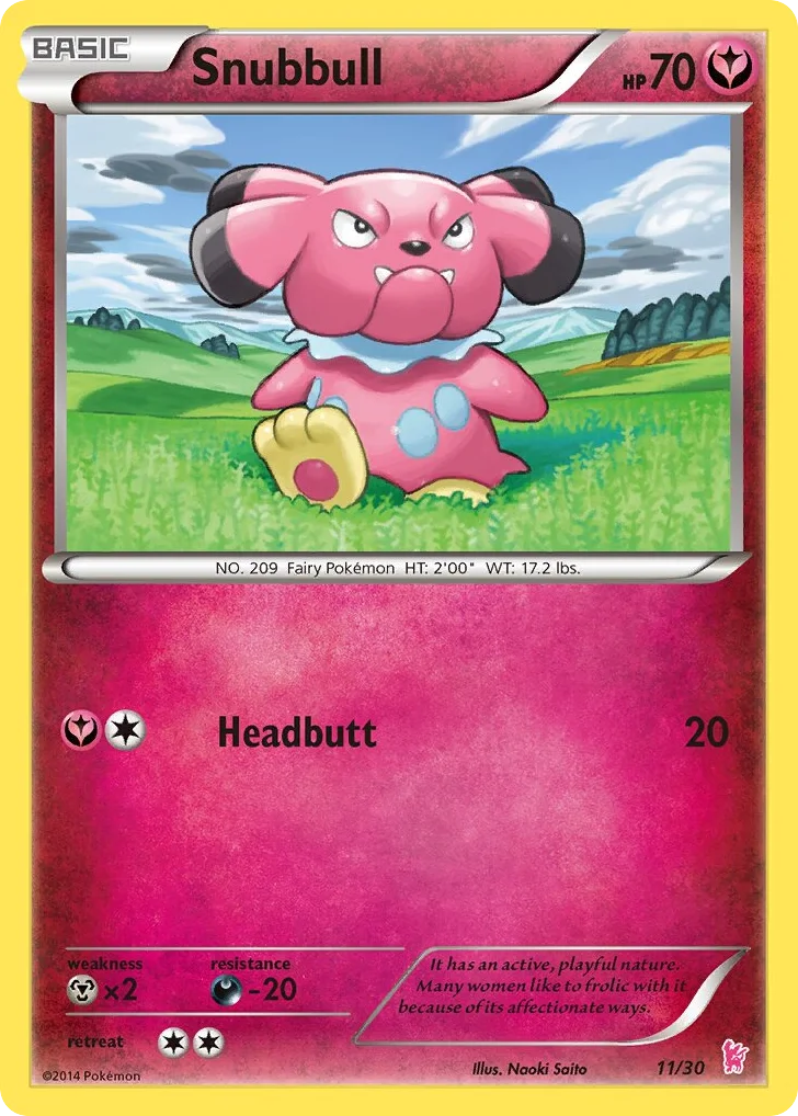 Snubbull · XY Trainer Kit Sylveon