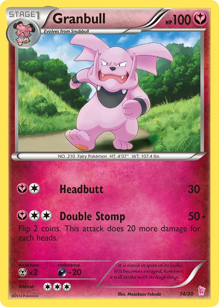 Granbull · XY Trainer Kit Sylveon
