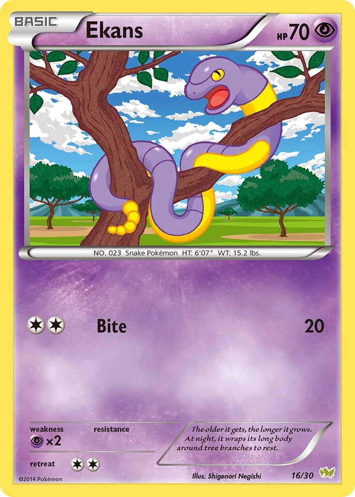 Ekans · XY Trainer Kit Noivern