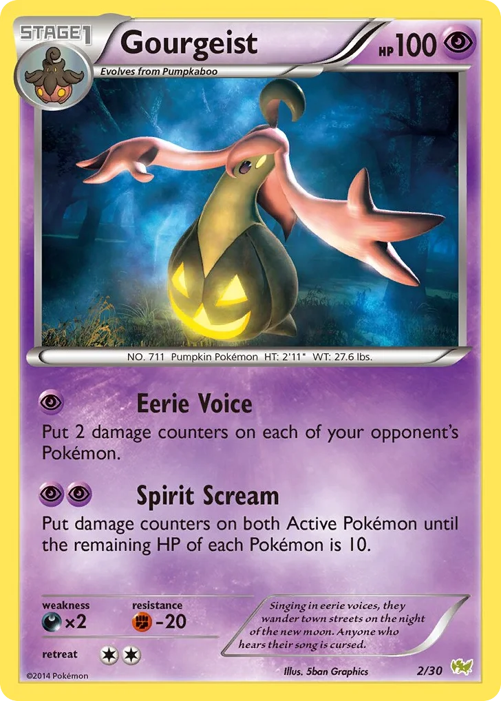 Gourgeist · XY Trainer Kit Noivern