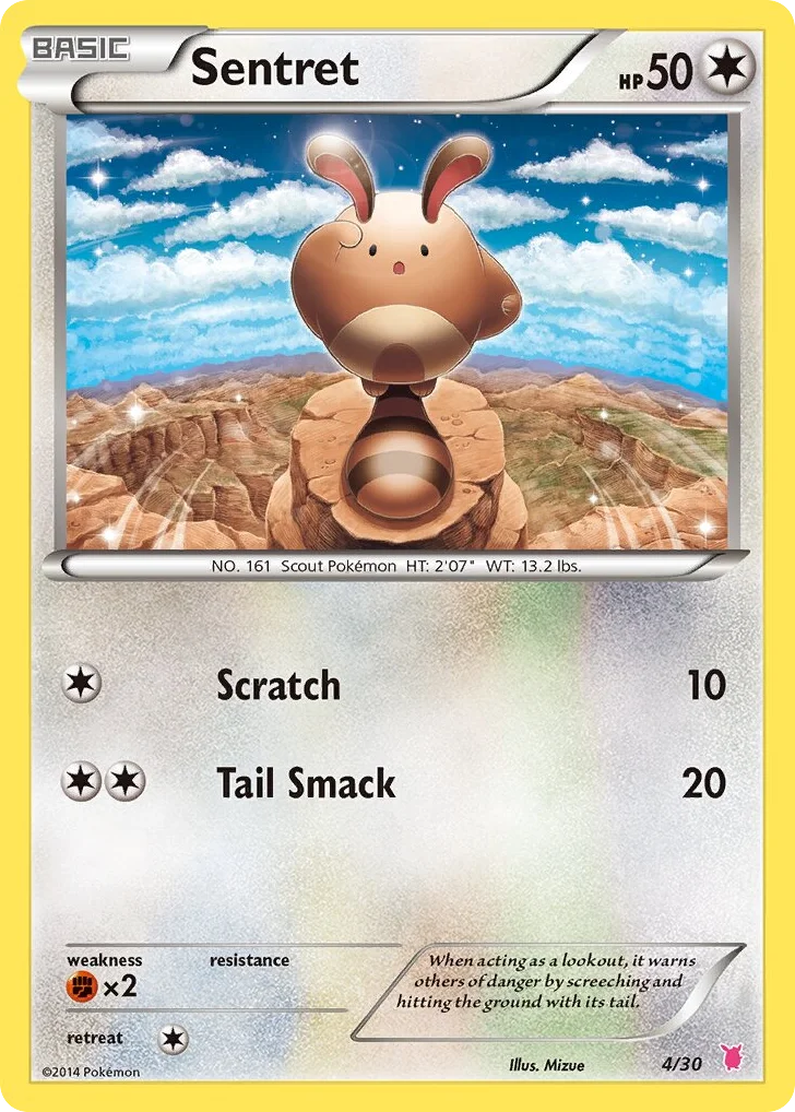 Sentret · XY Trainer Kit Wigglytuff