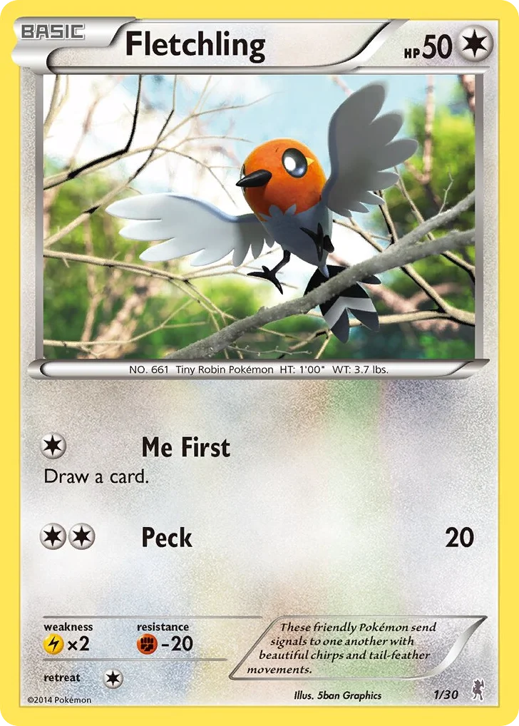 Fletchling · XY Trainer Kit Bisharp