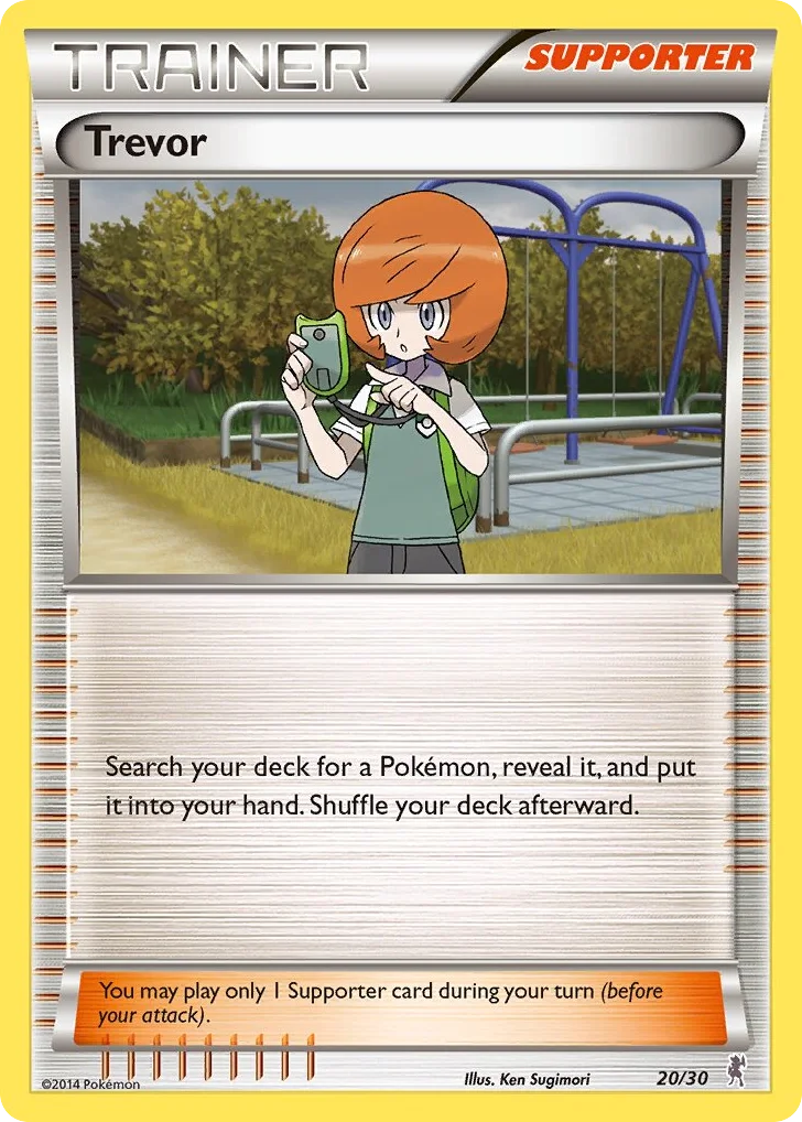 Trevor · XY Trainer Kit Bisharp