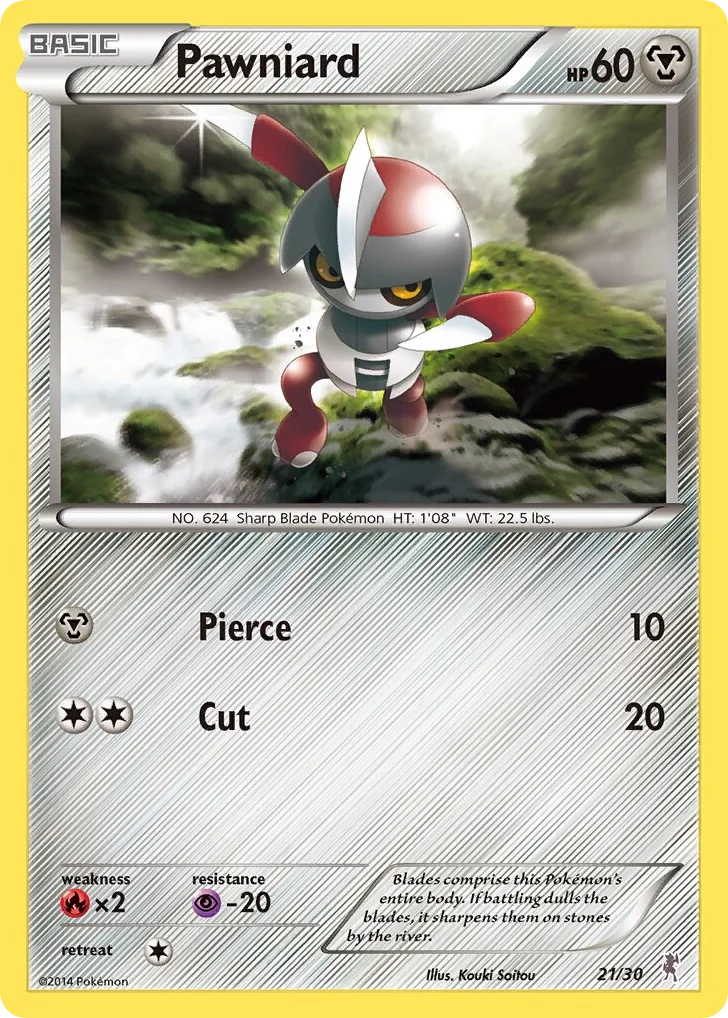 Pawniard · XY Trainer Kit Bisharp