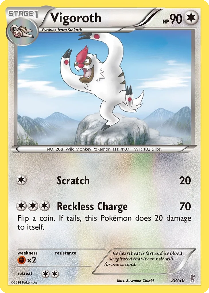 Vigoroth · XY Trainer Kit Bisharp