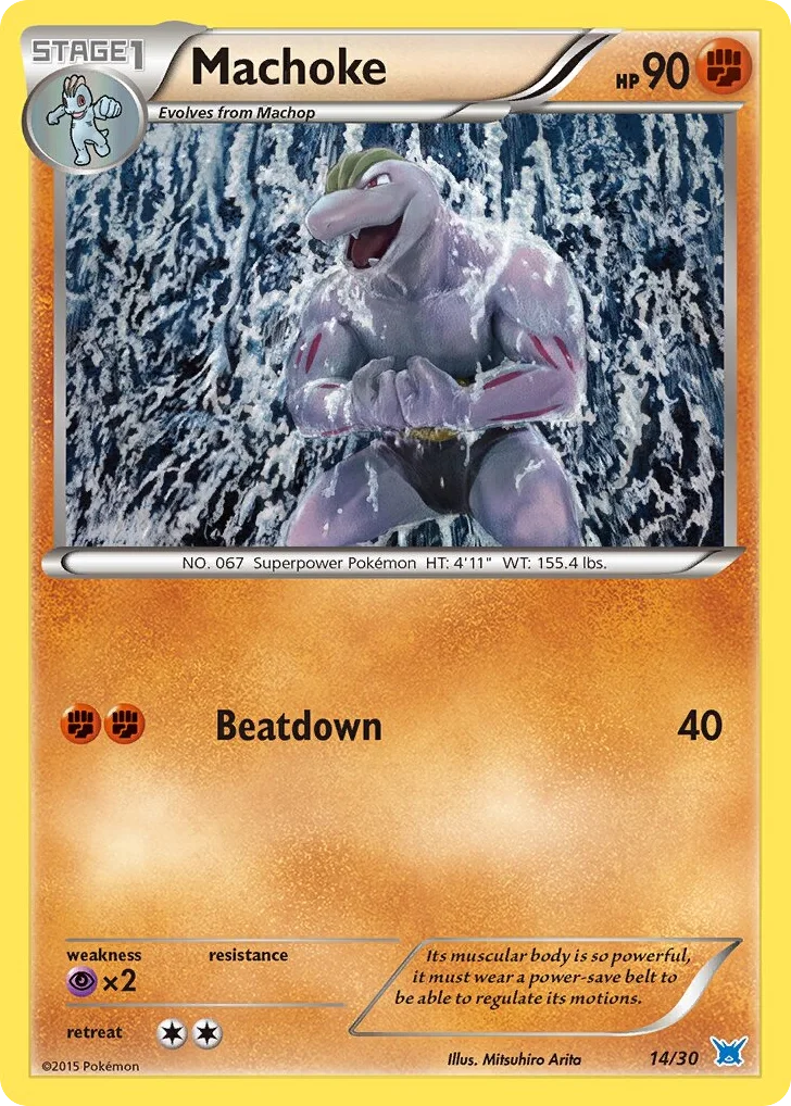 Machoke · XY Trainer Kit Latios