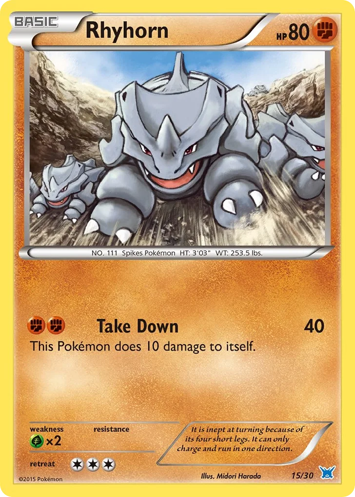 Rhyhorn · XY Trainer Kit Latios