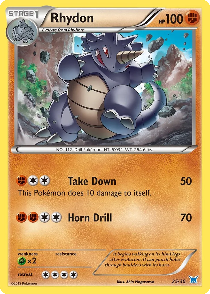 Rhydon · XY Trainer Kit Latios