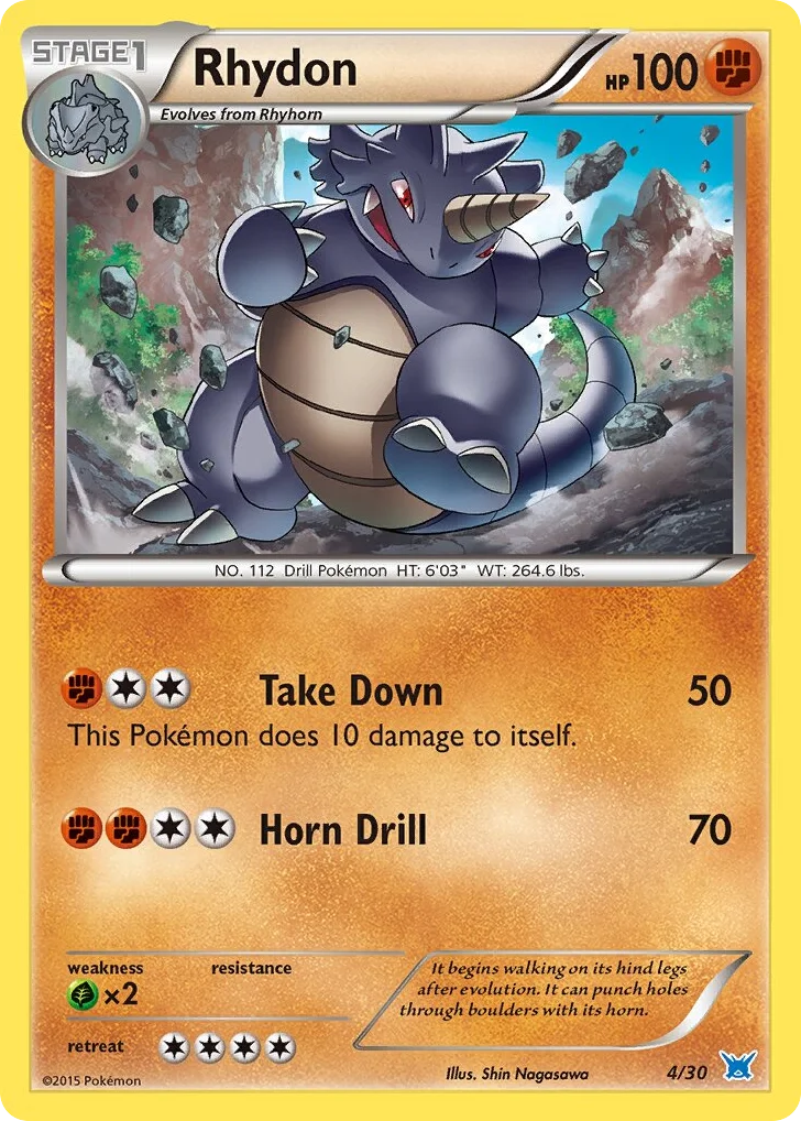 Rhydon · XY Trainer Kit Latios