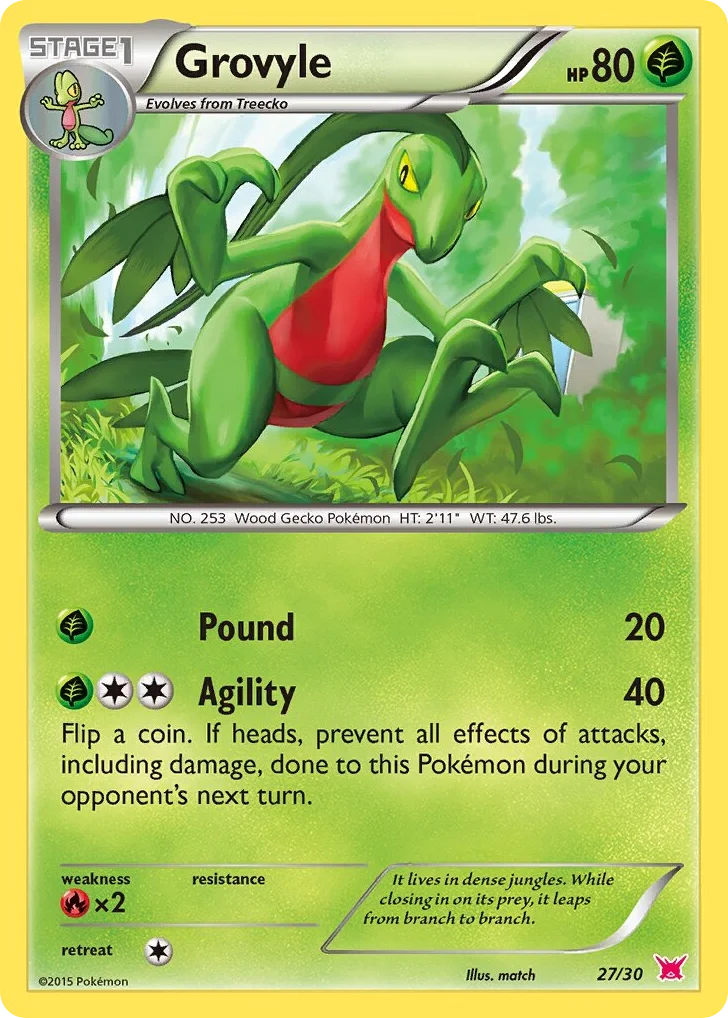 Grovyle · XY Trainer Kit Latias