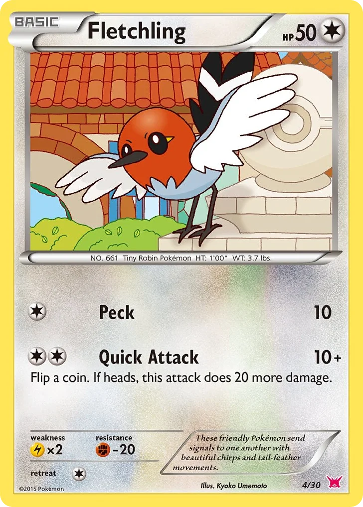 Fletchling · XY Trainer Kit Latias