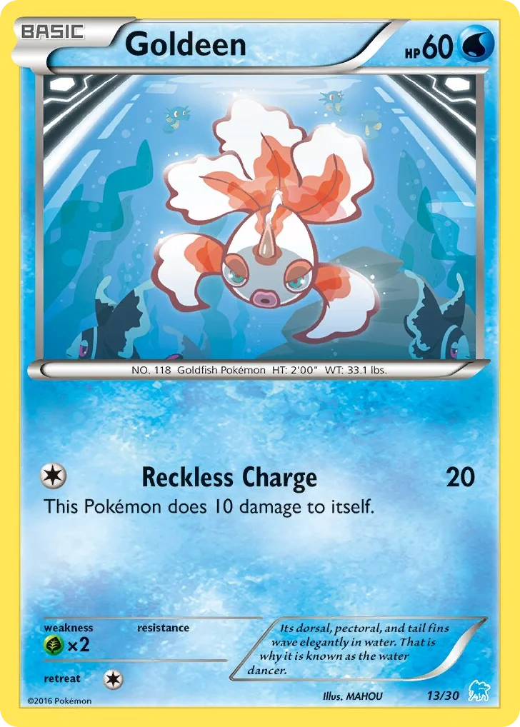 Goldeen · XY Trainer Kit Suicune