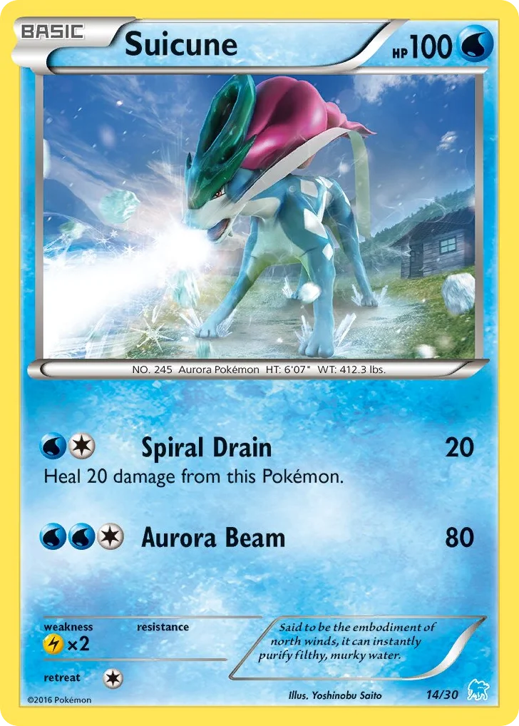 Suicune · XY Trainer Kit Suicune