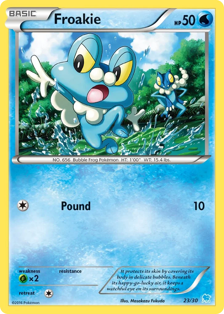 Froakie · XY Trainer Kit Suicune