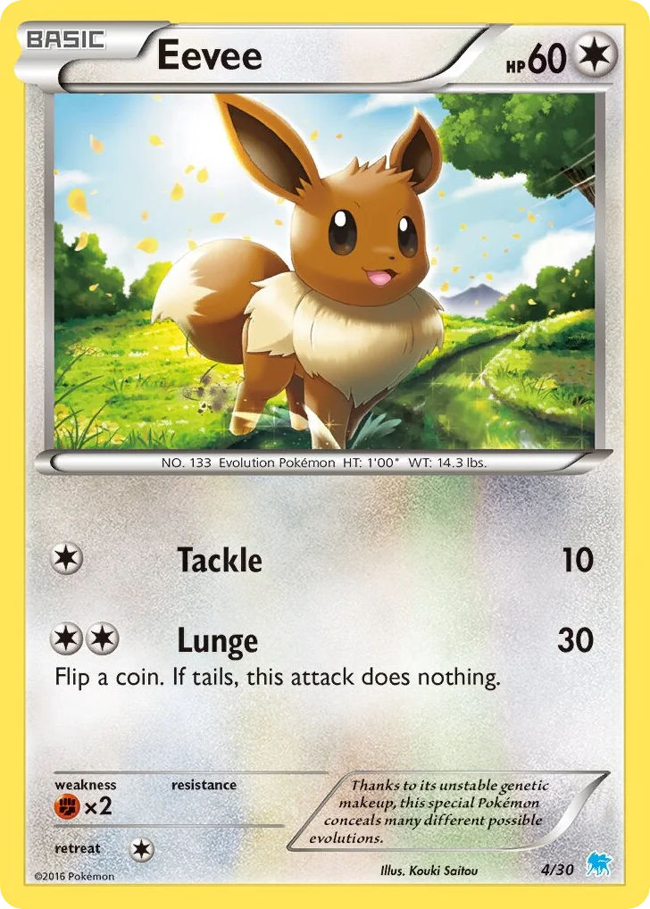 Eevee · XY Trainer Kit Suicune