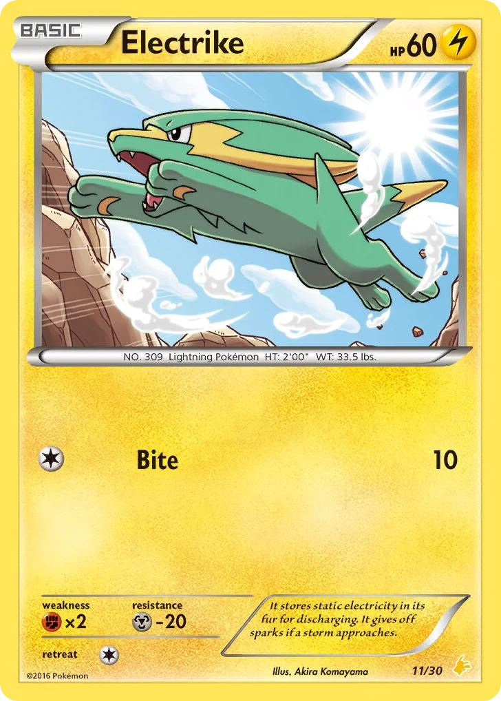 Electrike · XY Trainer Kit Pikachu Libre