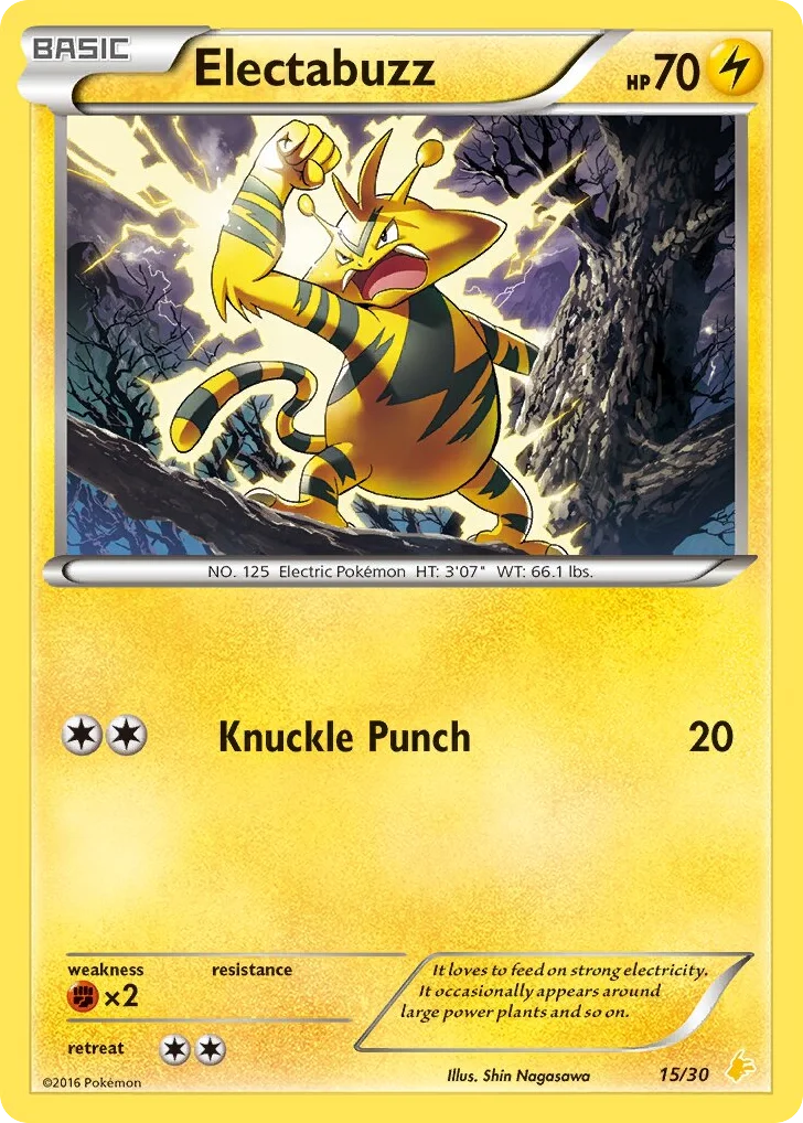 Electabuzz · XY Trainer Kit Pikachu Libre