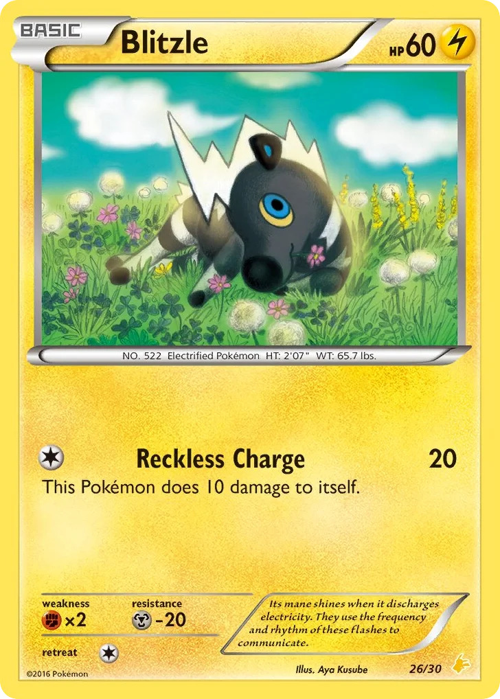 Blitzle · XY Trainer Kit Pikachu Libre