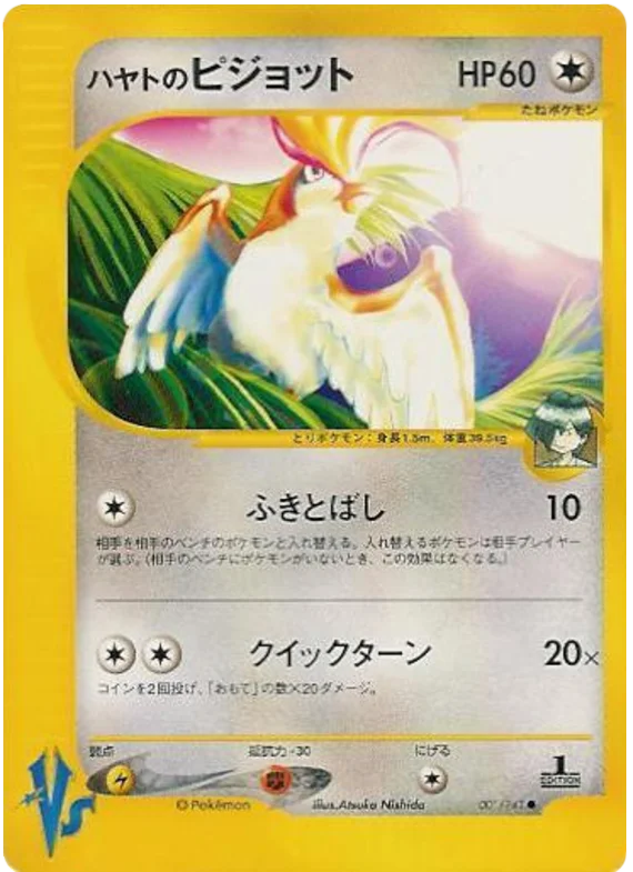 Falkner's Pidgeot · Pokémon VS
