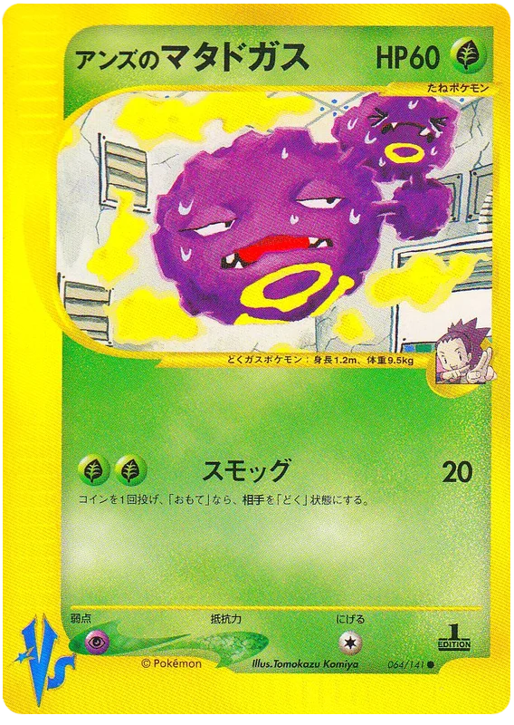 Janine's Weezing · Pokémon VS