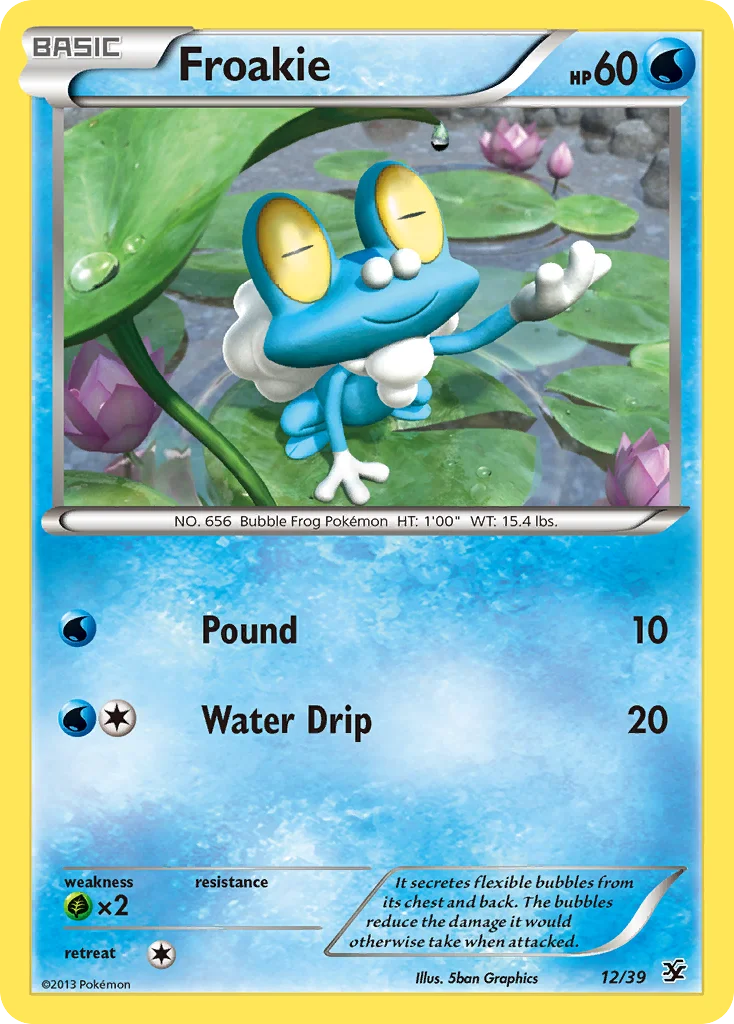 Froakie · Kalos Starter Set