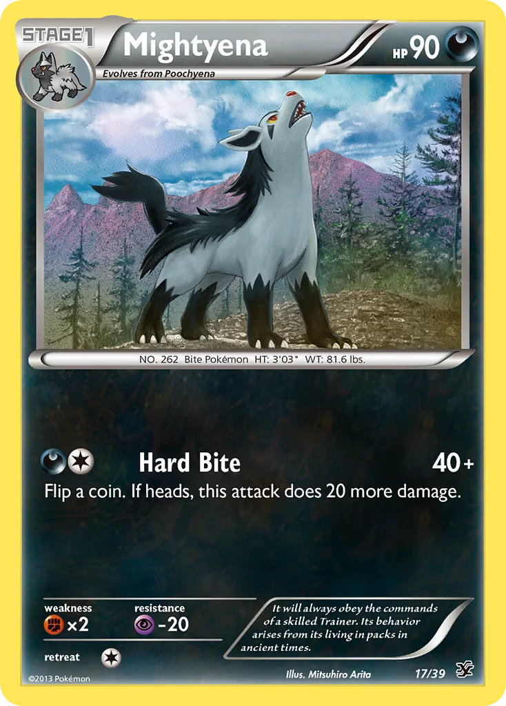 Mightyena · Conjunto para Iniciantes Kalos