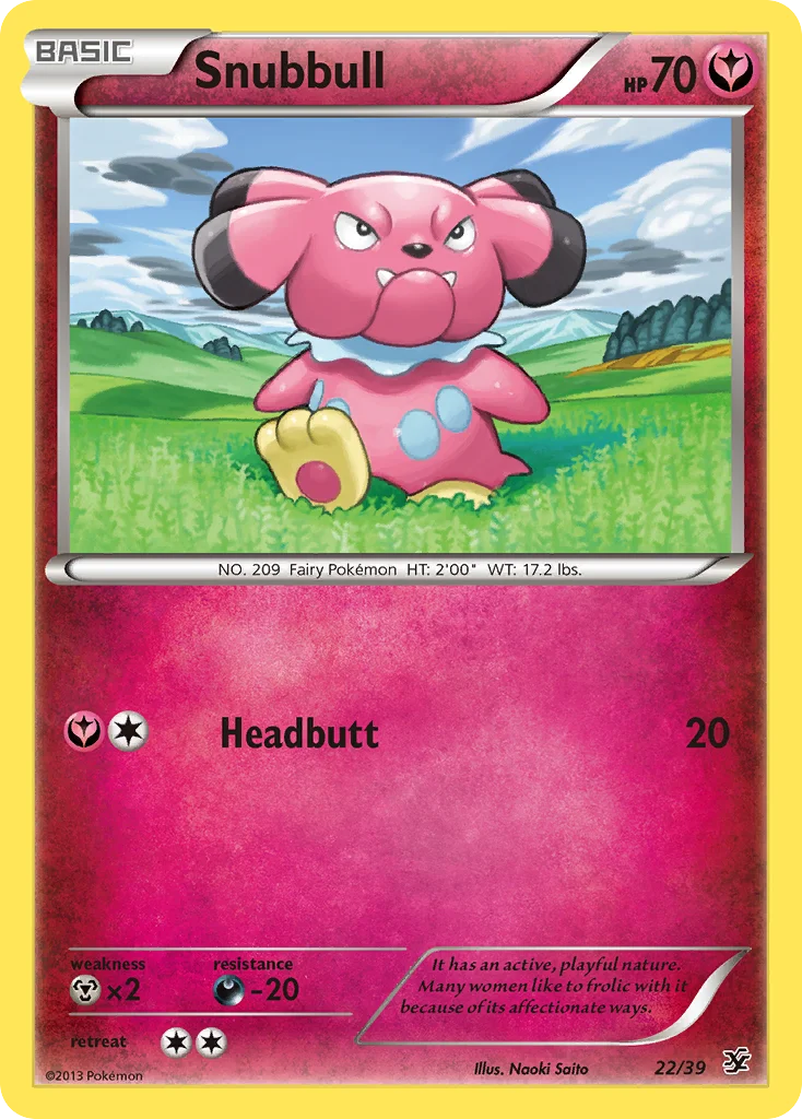 Snubbull · Kalos Starter Set
