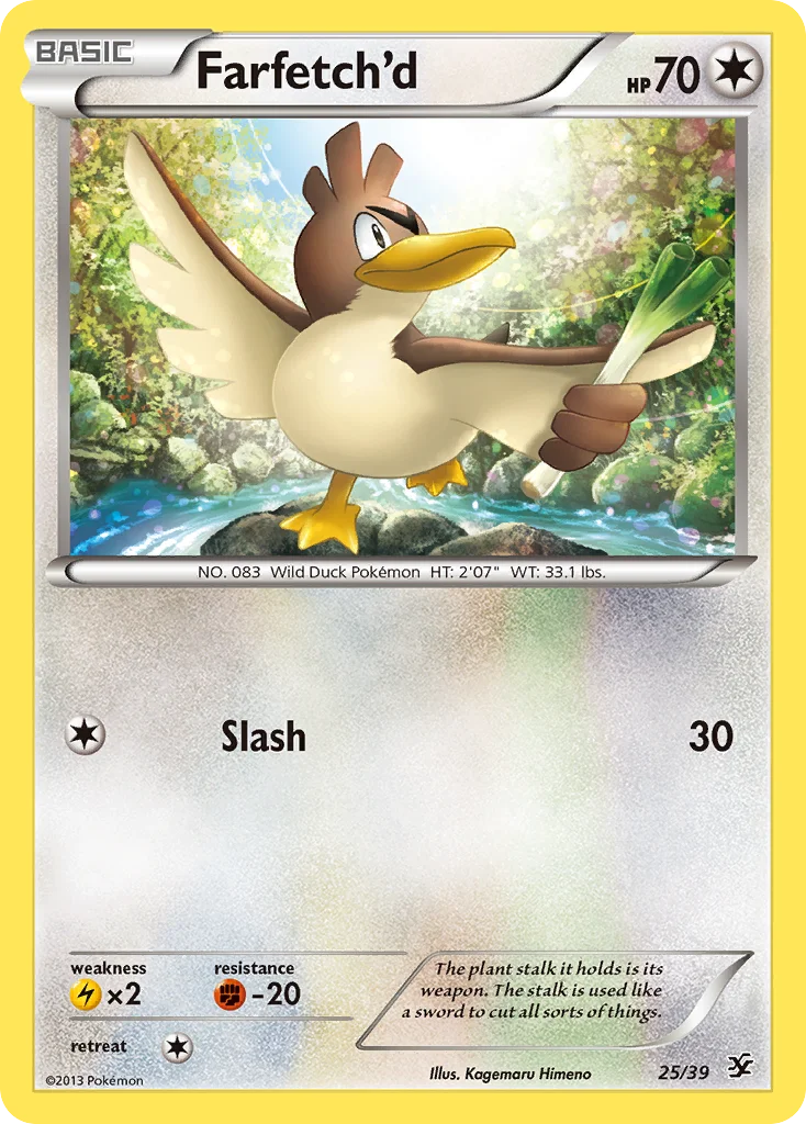 Farfetch'd · Conjunto para Iniciantes Kalos