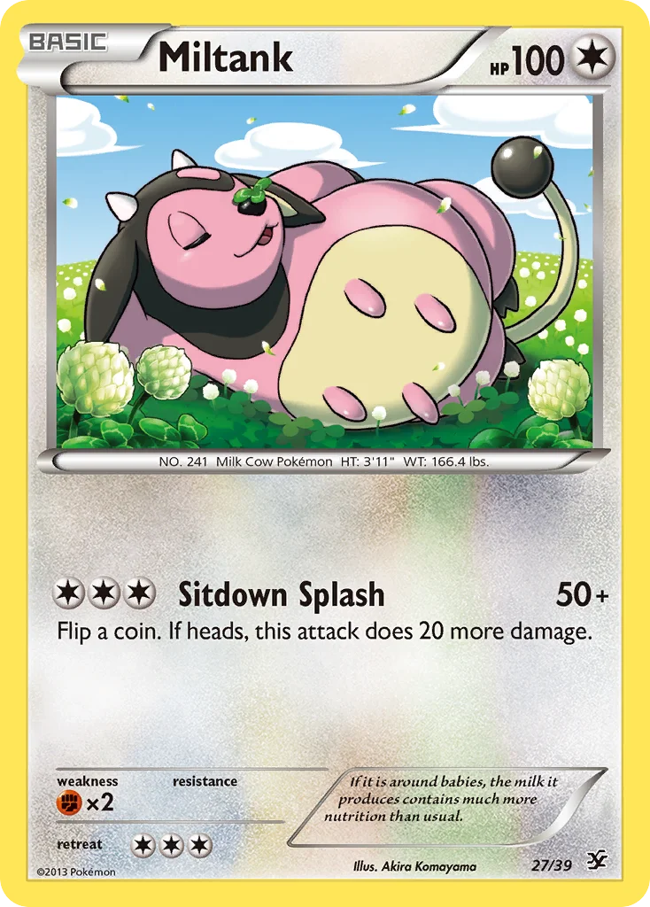 Miltank · Conjunto para Iniciantes Kalos