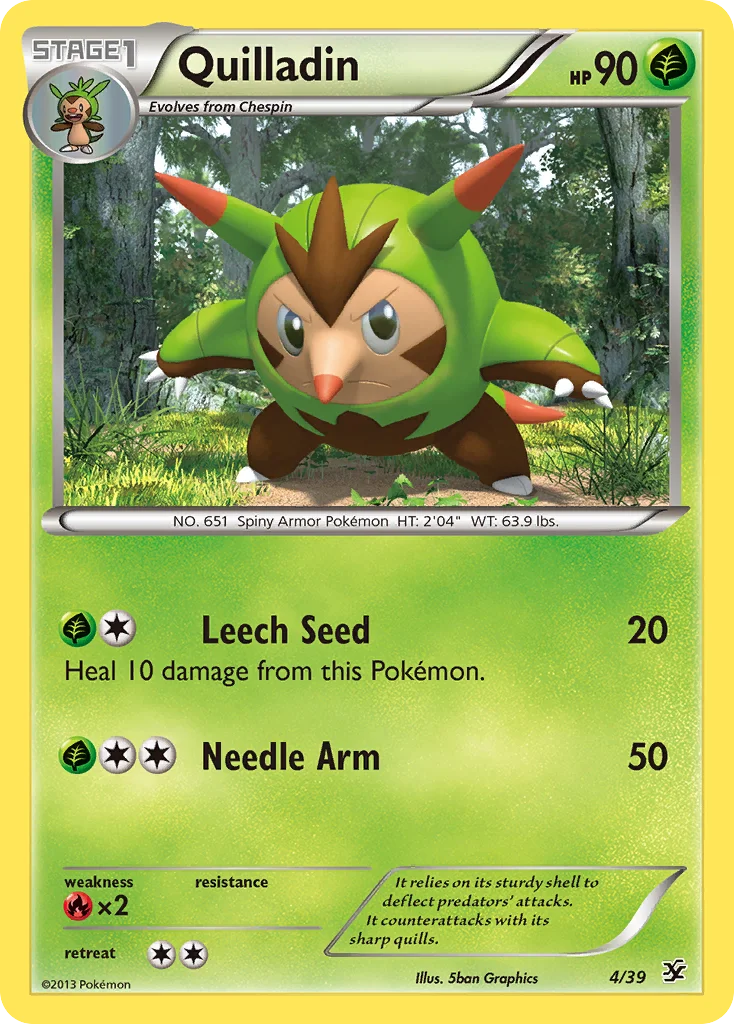 Quilladin · Kalos Starter Set
