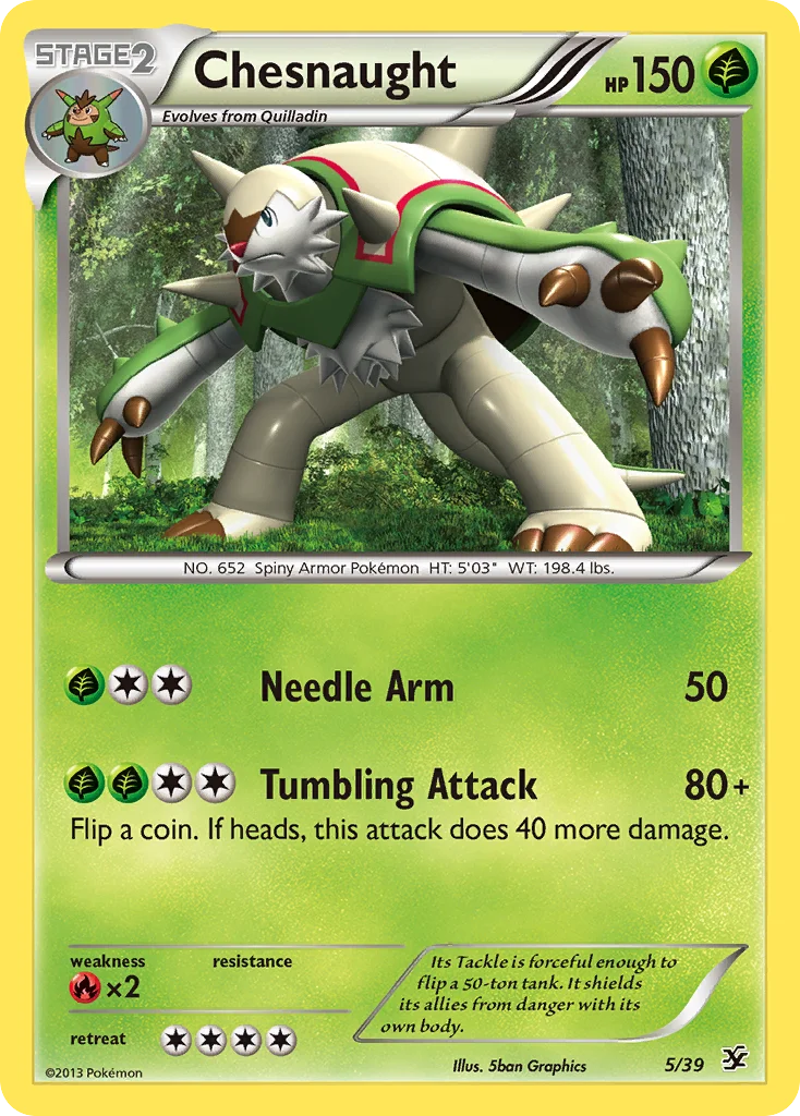 Chesnaught · Kalos Starter Set