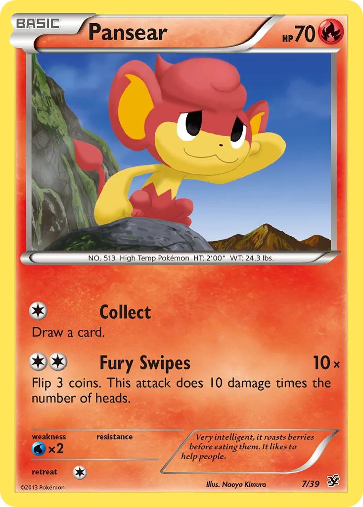 Pansear · Kalos Starter Set