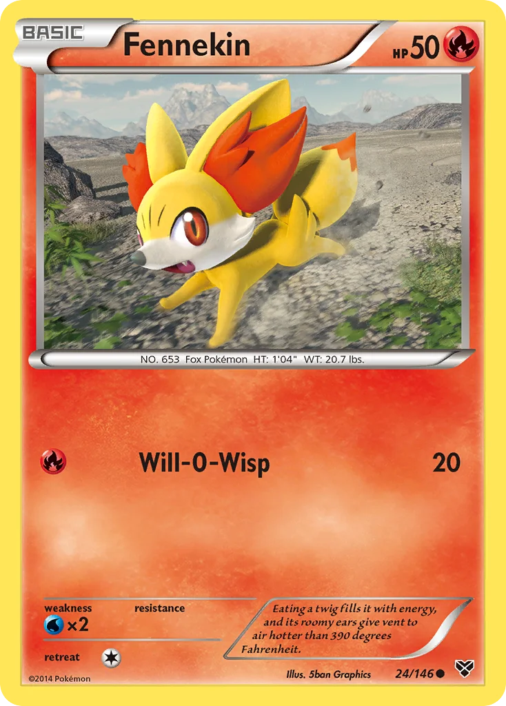Fennekin · XY