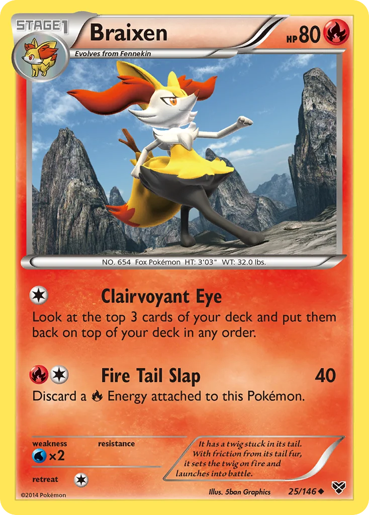 Braixen · XY