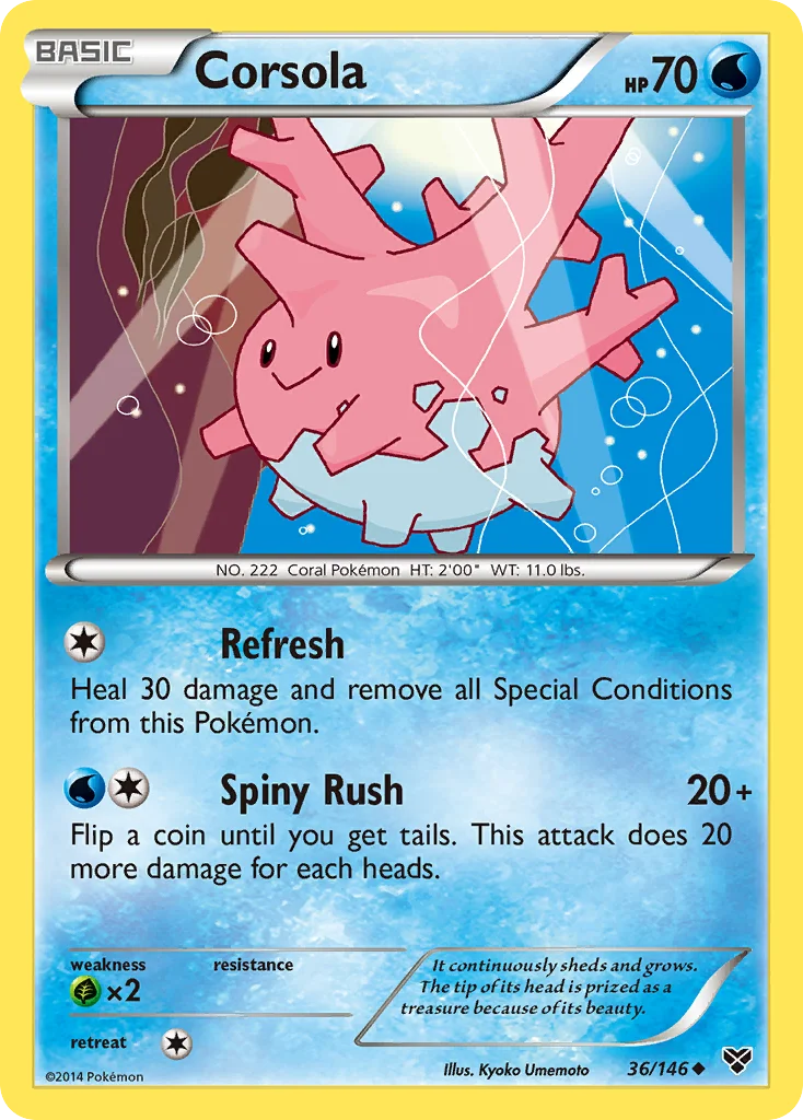 Corsola · XY