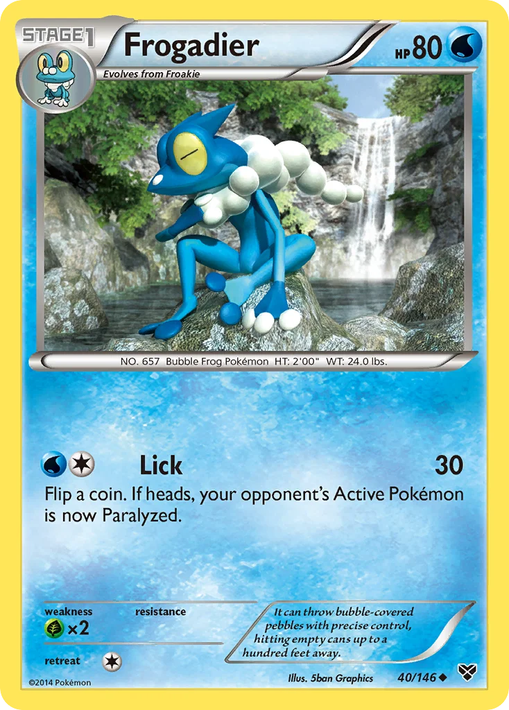 Frogadier · XY