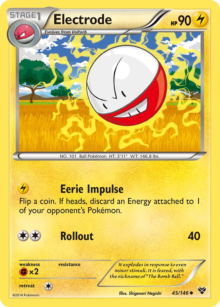 Electrode · XY