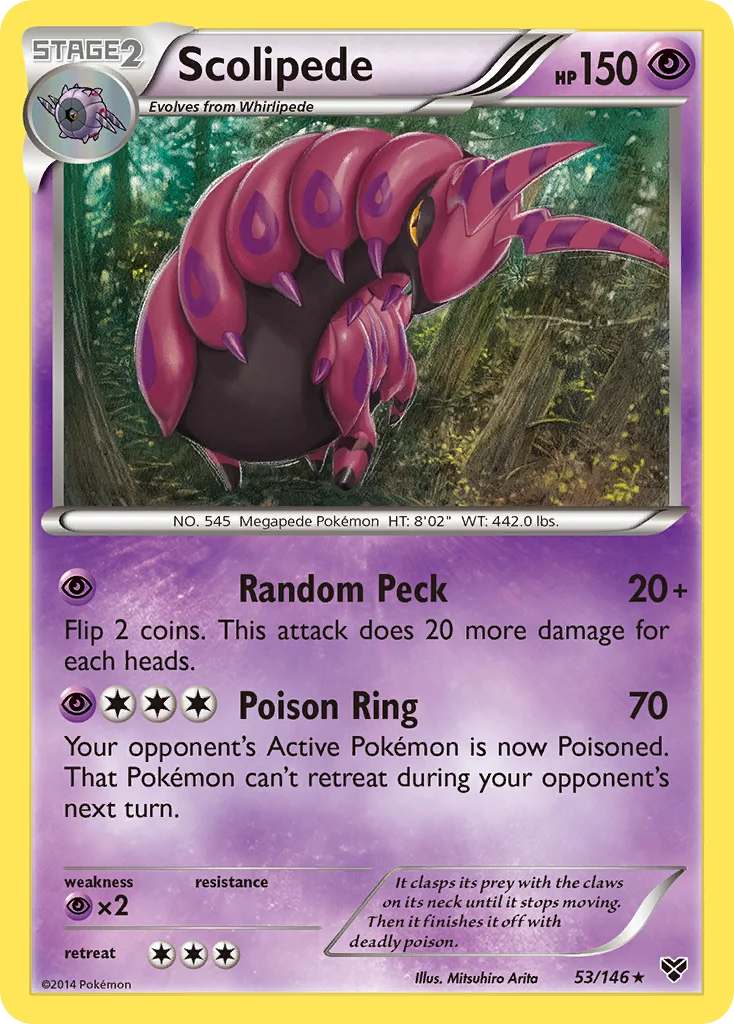 Scolipede · XY