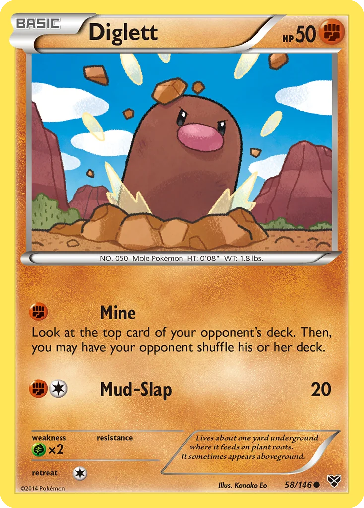 Diglett · XY