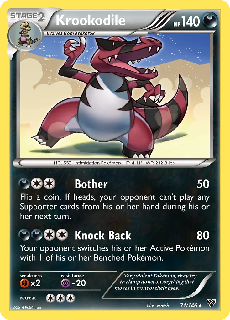 Krookodile · XY