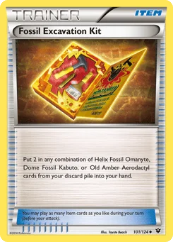 Kit de Escavação de Fósseis