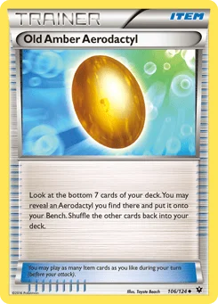 Âmbar Velho de Aerodactyl