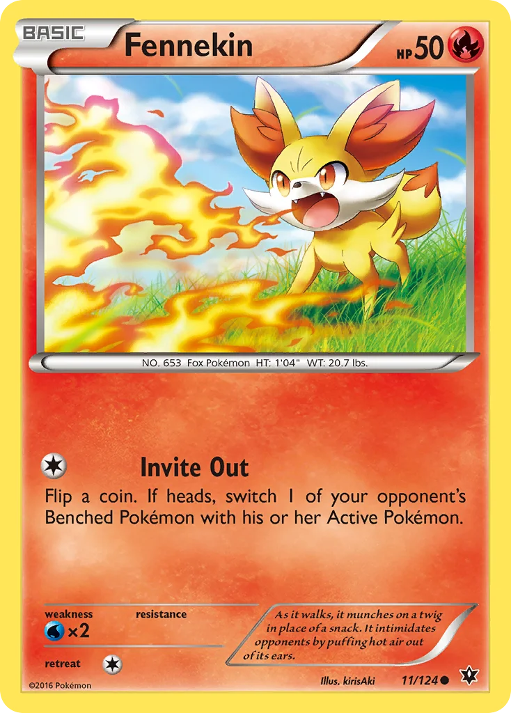 Fennekin · Fates Collide