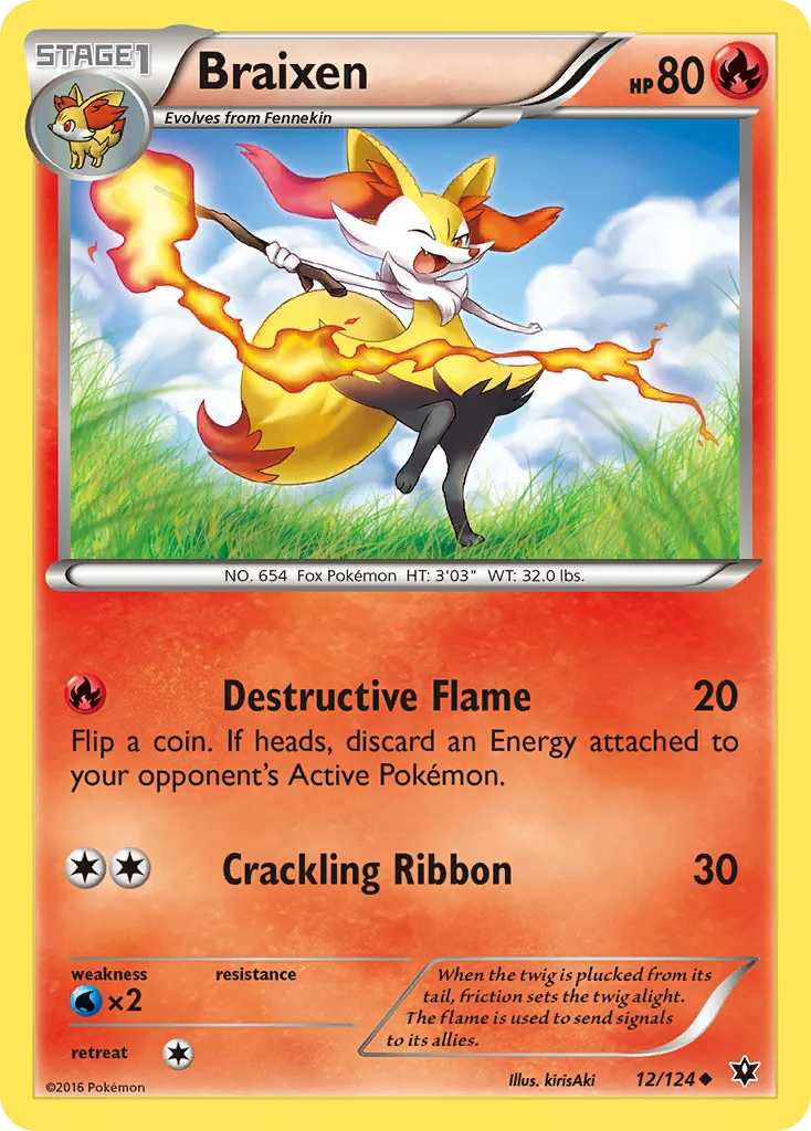 Braixen · Fates Collide