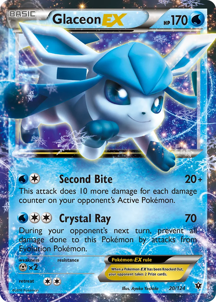 Glaceon-EX · Fates Collide