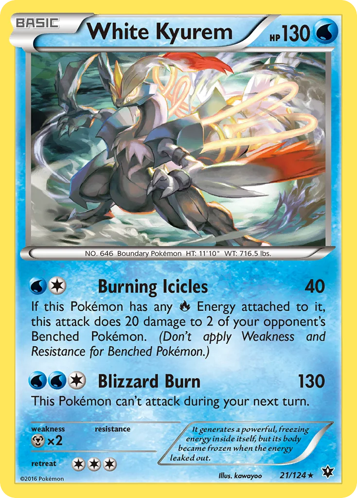 White Kyurem · Fates Collide
