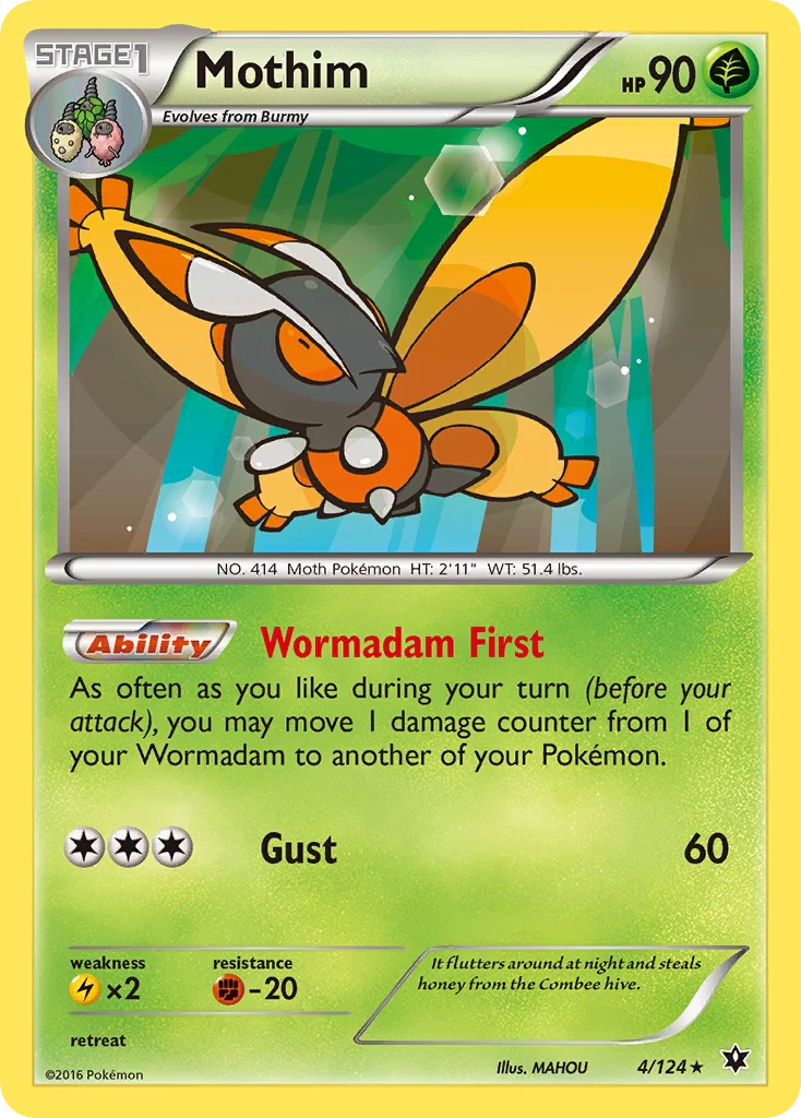 Mothim · Fusão de Destinos