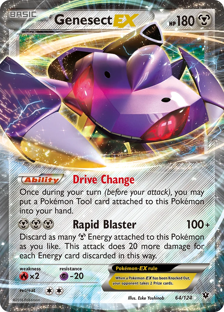 Genesect-EX · Fates Collide