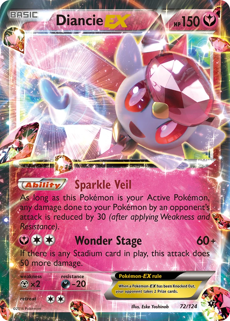 Diancie-EX · Fates Collide