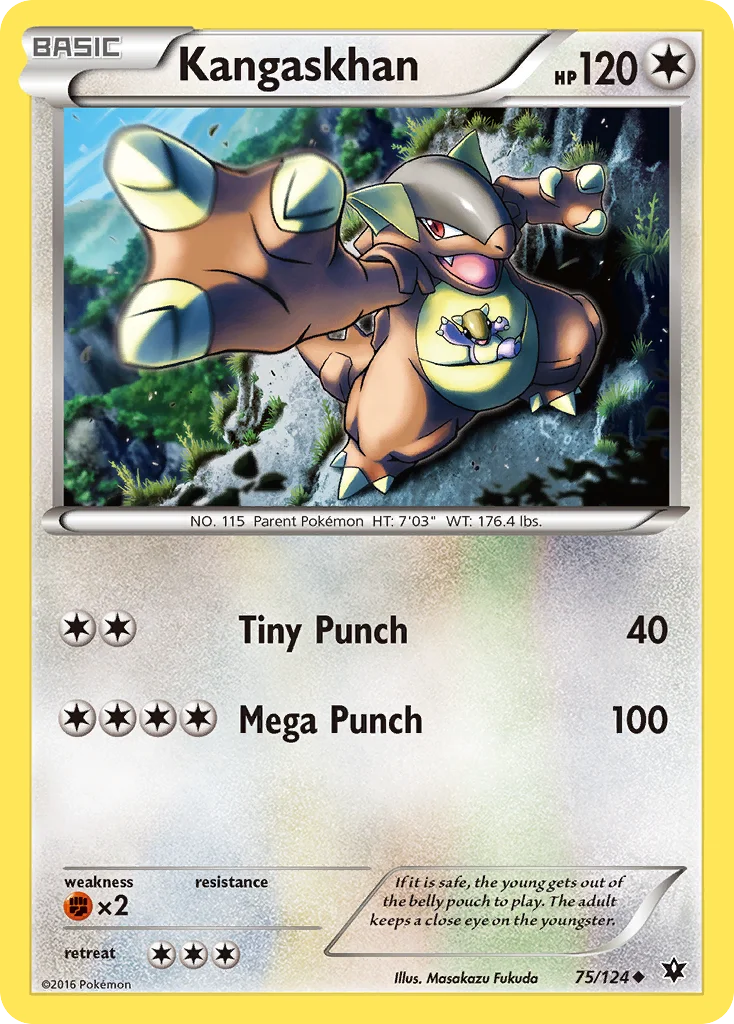 Kangaskhan · Fates Collide